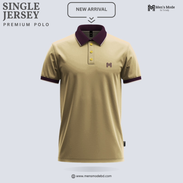 Premium Single Jersey Polo Shirt