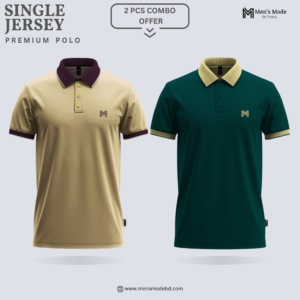 Premium Single Jersey Polo Shirt