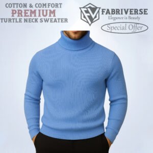 Premium Turtle Neck (Sky Blue)
