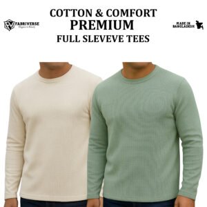 Premium Full Sleeve (Cream-Lemon)