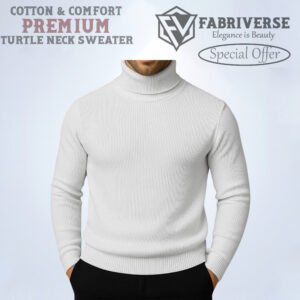 Premium Turtle Neck (White)