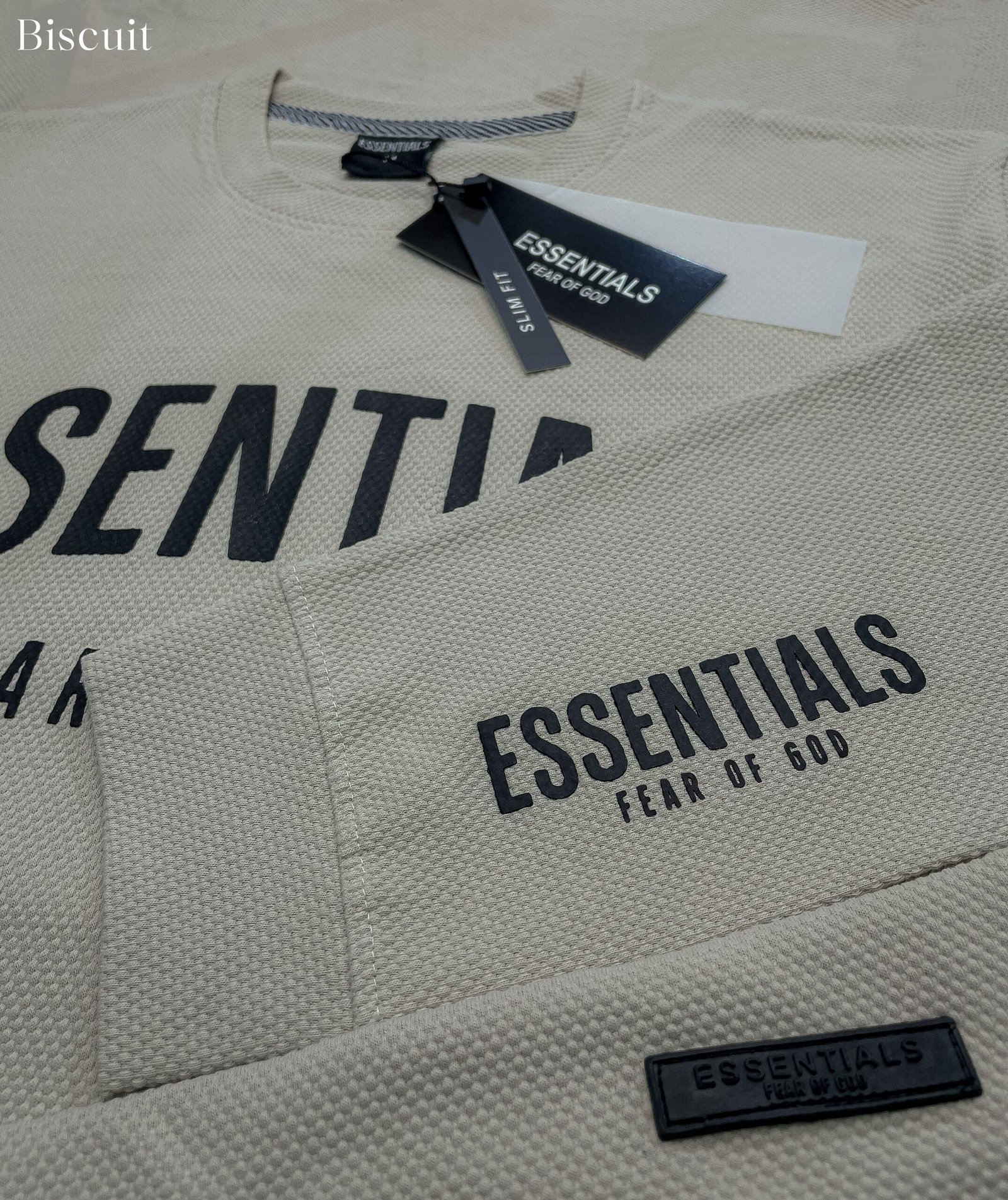 Essential Sweatshirt (Biscuit) - Image 3