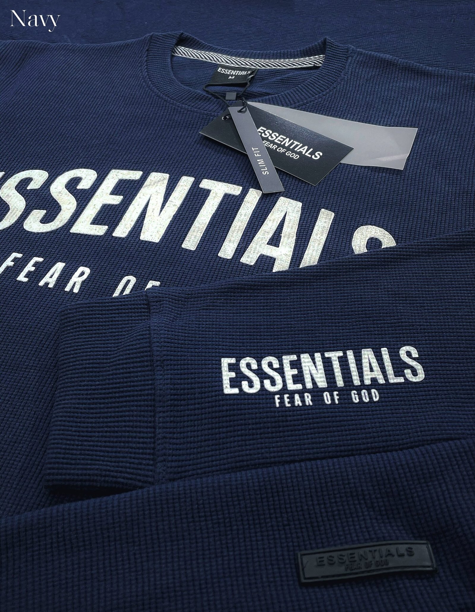Essential Sweatshirt (Deep Navy) - Image 2