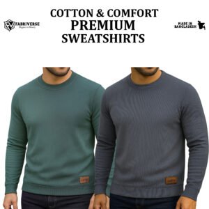 Celio Sweatshirt (Pastle-Charcoal)