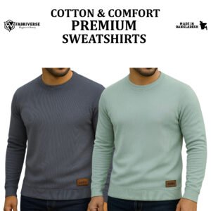 Celio Sweatshirt (Charcoal-Lemon)