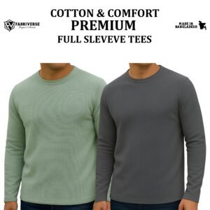 Premium Full Sleeve (Lemon-Charcoal)