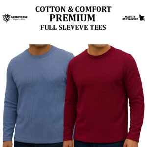 Premium Full Sleeve (ST.Blue-Wine)