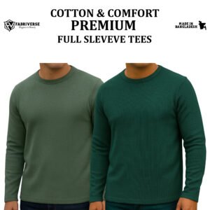 Premium Full Sleeve (Olive-B.Green)