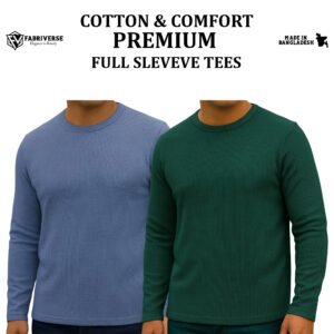 Premium Full Sleeve (ST.Blue-B.Green)