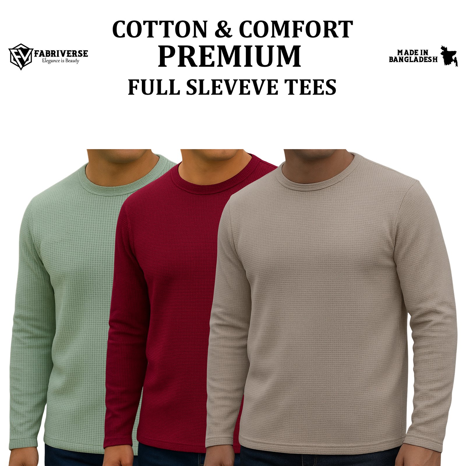 Premium Full Sleeve (Lemon-Wine-Biscuit)