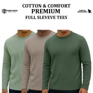 Premium Full Sleeve (Lemon-Biscuit-Olive)