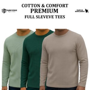 Premium Full Sleeve (Lemon-B.Green-Biscuit)