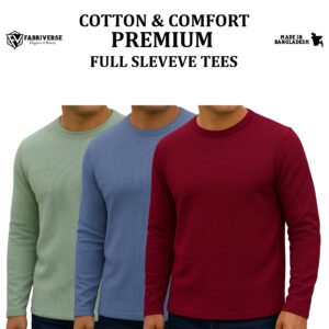 Premium Full Sleeve (Lemon-ST.Blue-Wine)