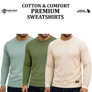 Celio Sweatshirt (Lemon-Olive-Cream)