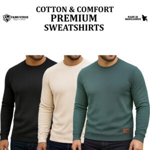 Celio Sweatshirt (Black-Cream-Pastle)