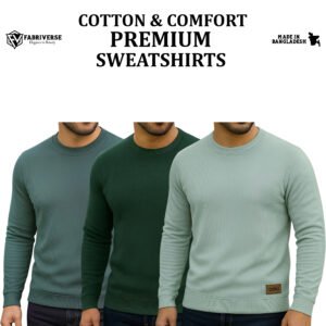 Celio Sweatshirt (Pastle-B.Green-Lemon)