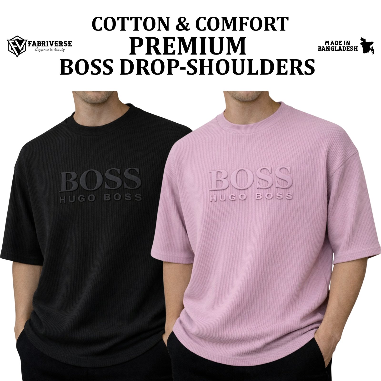 Premium Boss Drop (Black-Levander)