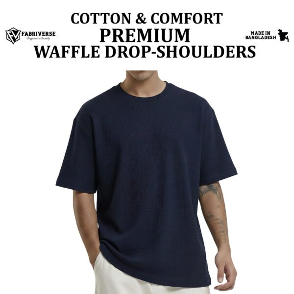 Premium Waffle Drop (Navy)