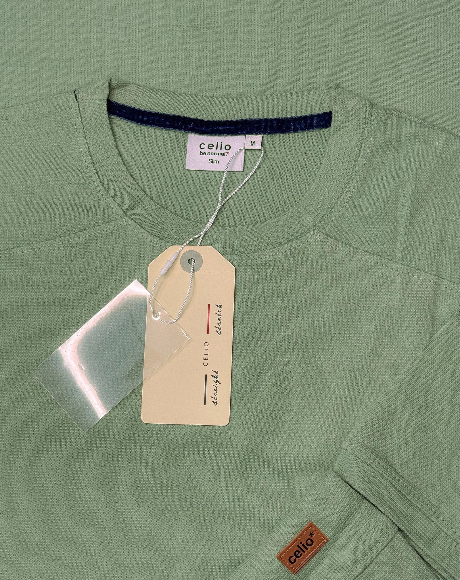 Premium Mock Neck (Beige-Lemon-Pastle) - Image 3