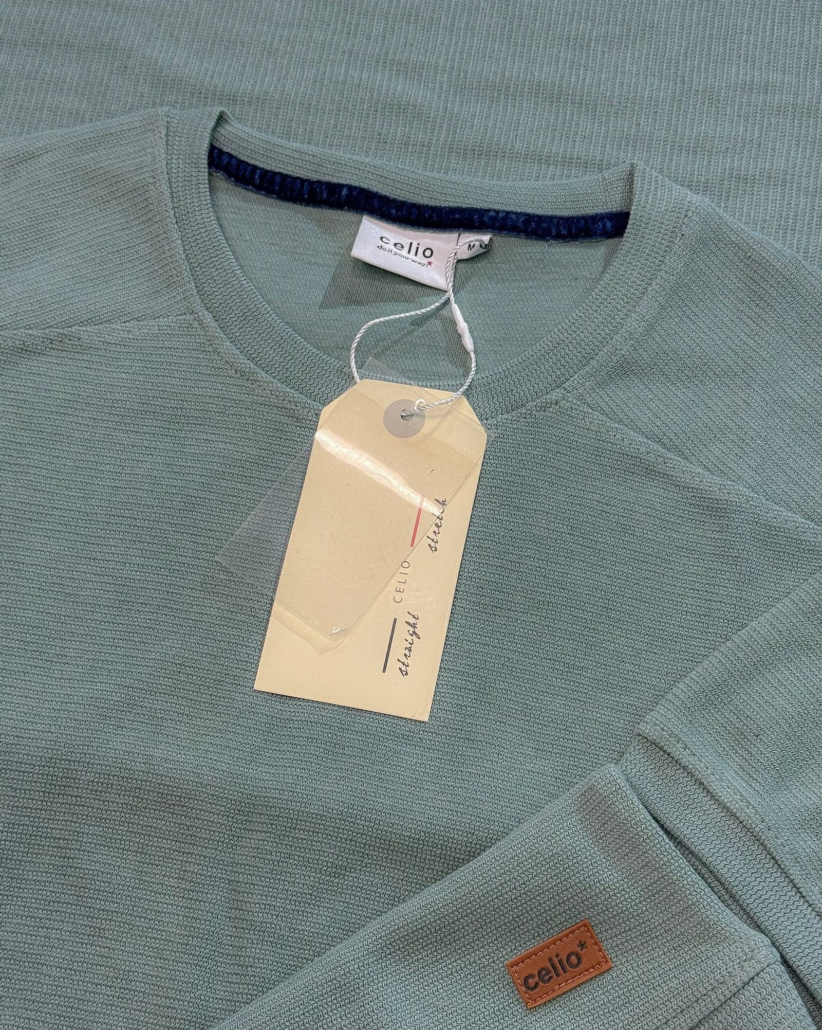 Premium Mock Neck (Brick-Pastle) - Image 3