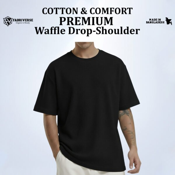 Premium Waffle Drop (Black)