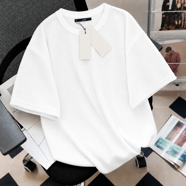 Premium Waffle Drop (White)