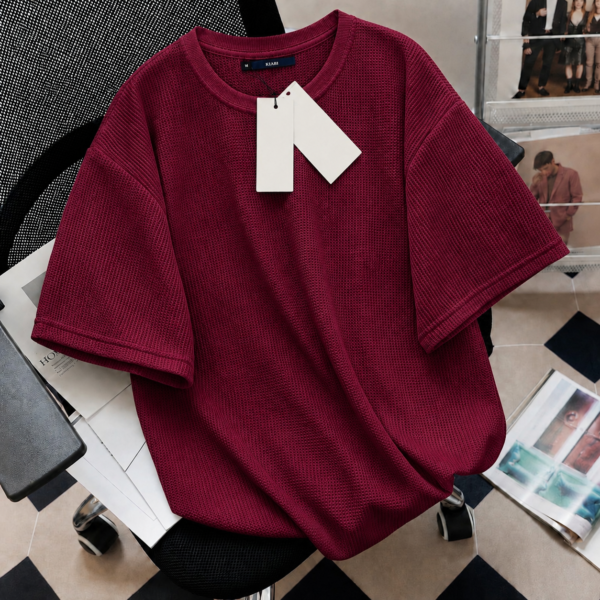 Premium Waffle Drop (Maroon)