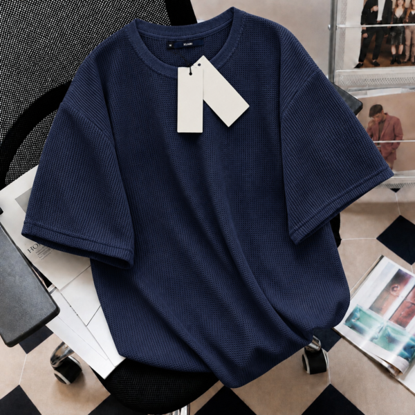 Premium Waffle Drop (Navy)