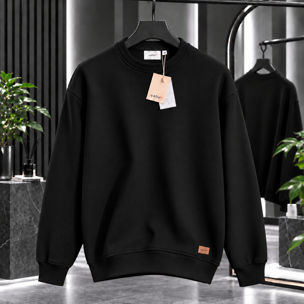 Premium Celio Sweatshirt (Black)