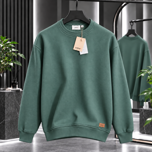 Premium Celio Sweatshirt (Sea Green)