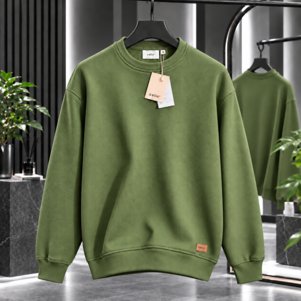 Premium Celio Sweatshirt (Olive)