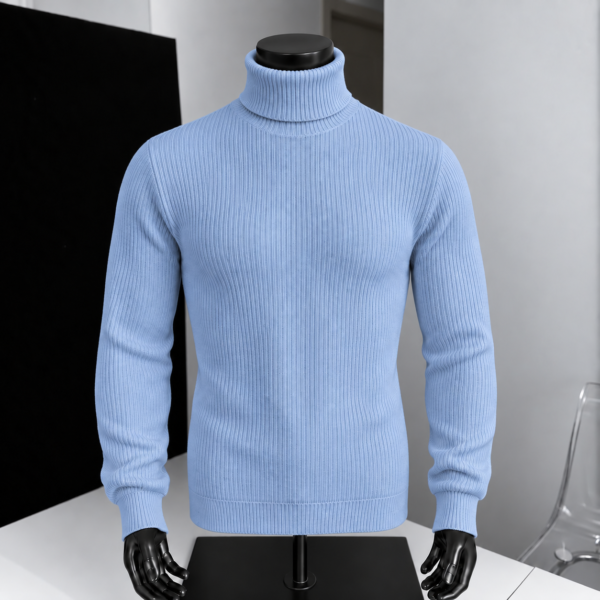 Premium Turtle Neck (Sky Blue)